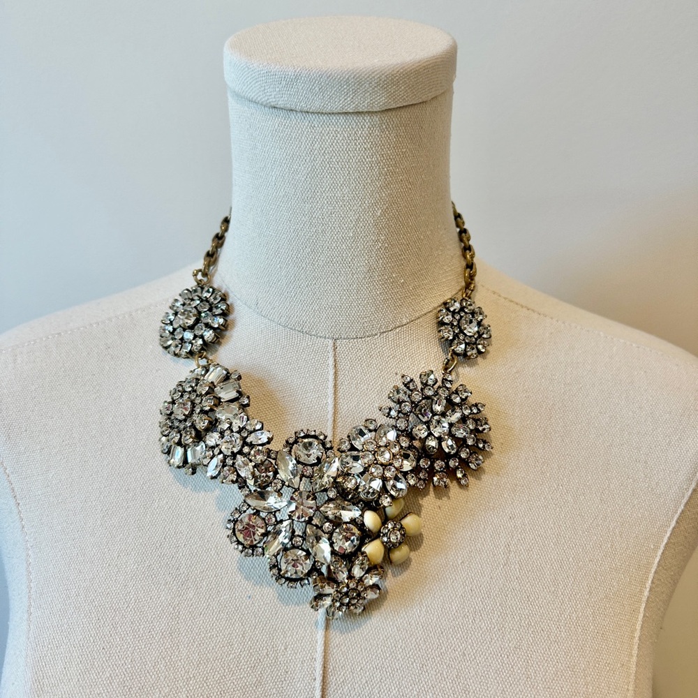 J. Crew Viral Crystal Necklace